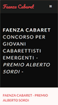 Mobile Screenshot of faenzacabaret.net